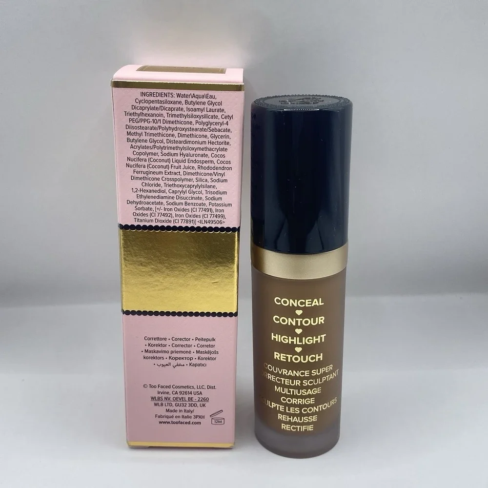 Too Faced Born This Way Multi Use Sculpting Concealer - Maple - New Full Size